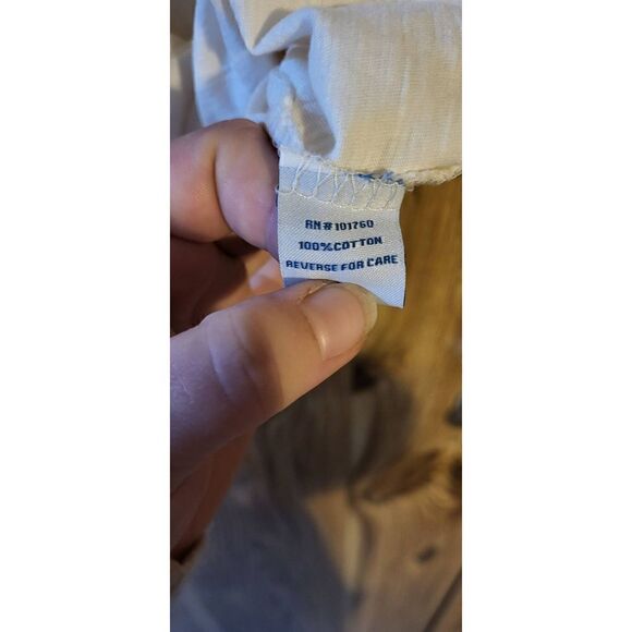 Hillard & Hanson white half sleeve tee - Picture 6 of 7